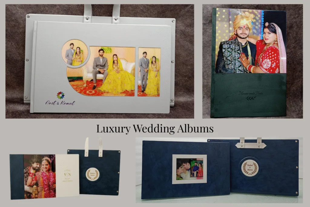 luxury wedding album
